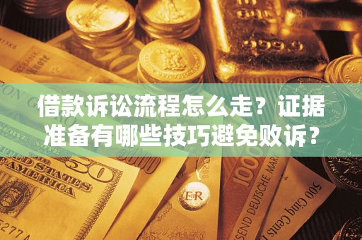 济南借款诉讼流程怎么走？证据准备有哪些技巧避免败诉？
