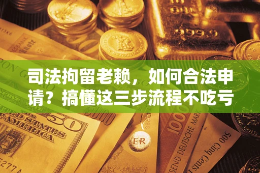 济南司法拘留老赖，如何合法申请？搞懂这三步流程不吃亏！
