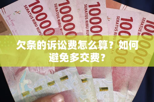 济南欠条的诉讼费怎么算？如何避免多交费？