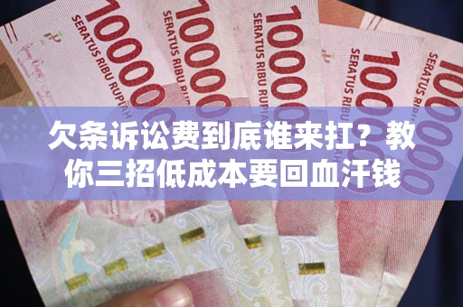 济南欠条诉讼费到底谁来扛？教你三招低成本要回血汗钱